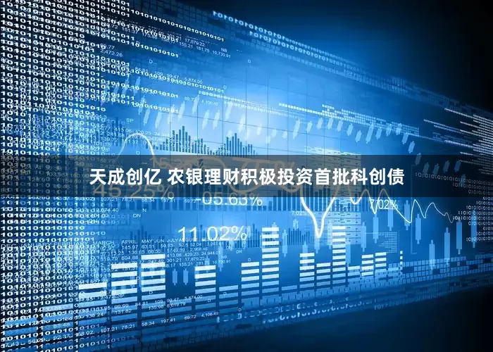 天成创亿 农银理财积极投资首批科创债
